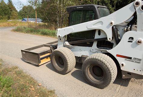 skid steer grader attachment for sale|driveway maintainer for skid steer.